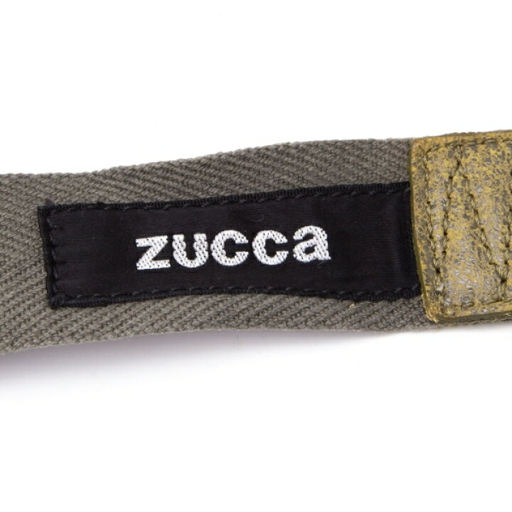 楽天市場】【中古】 ズッカzucca 帆布ベルト カーキ【レディース  