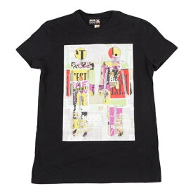 ジャンポールゴルチエJean Paul GAULTIER PARIS グラフィックプリントTシャツ 黒48【中古】 【メンズ】