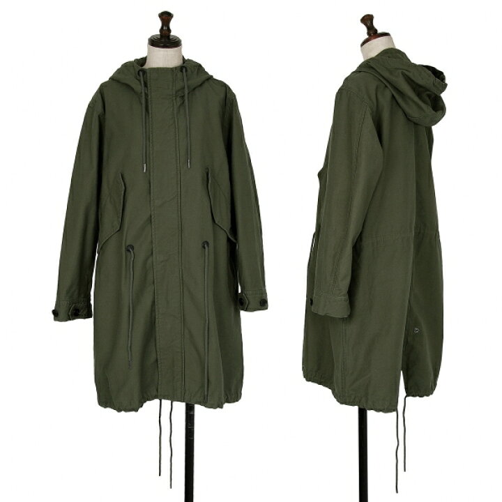 楽天市場】ディーゼルDIESEL timeless モッズコート カーキM位【中古 
