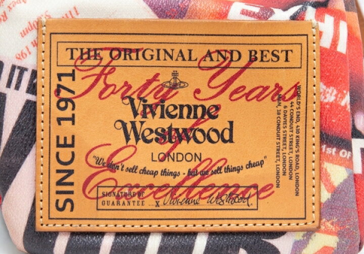 楽天市場】ヴィヴィアンウエストウッドVivienne Westwood 40周年 PVC 