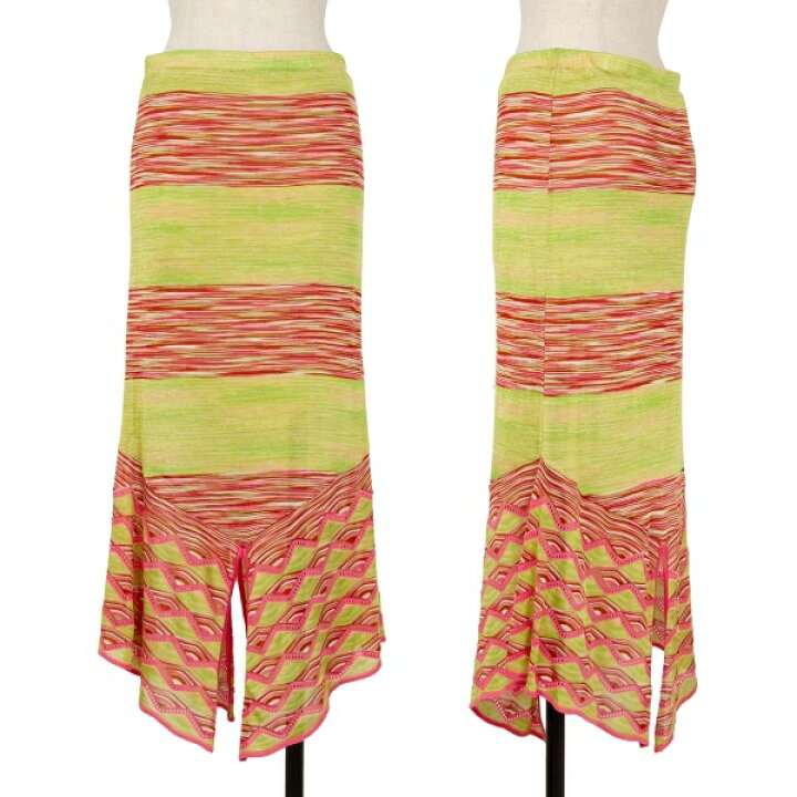 楽天市場】【中古】 ミッソーニMISSONI グラデーションボーダーニット  