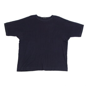 イッセイミヤケ メンISSEY MIYAKE MEN ショルダーラインドルマンTシャツ 紺M【中古】 【メンズ】