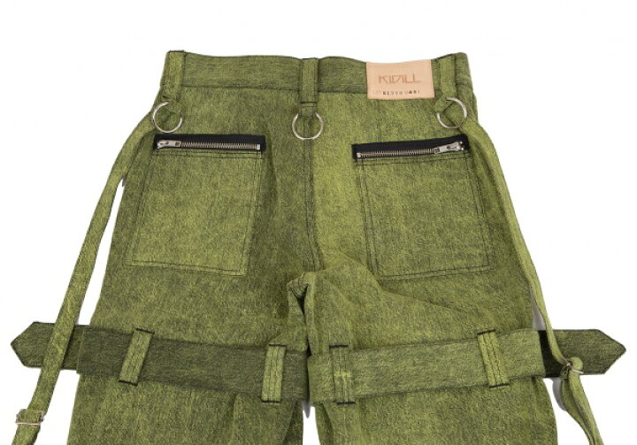 楽天市場】【中古】 キディルKIDILL ジップベルトデザインデニムパンツ 