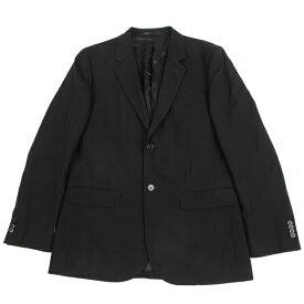 【中古】 アニエスベーオムagnes b. homme NIKKE MAF ファブリックテーラードジャケット 黒S2【メンズ】