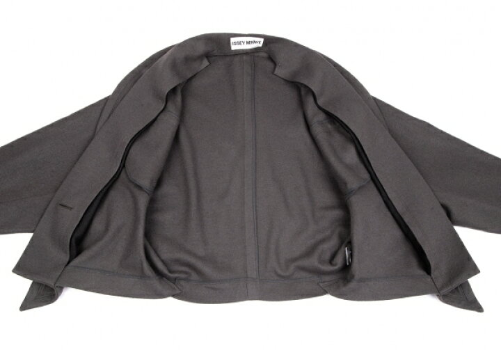 楽天市場】【中古】 イッセイミヤケISSEY MIYAKEウールラウンド切替  