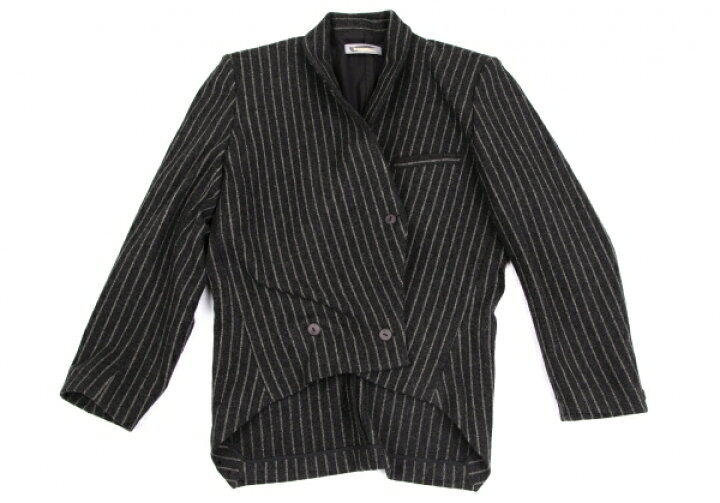 楽天市場】【中古】 イッセイミヤケISSEY MIYAKE ウールストライプ 