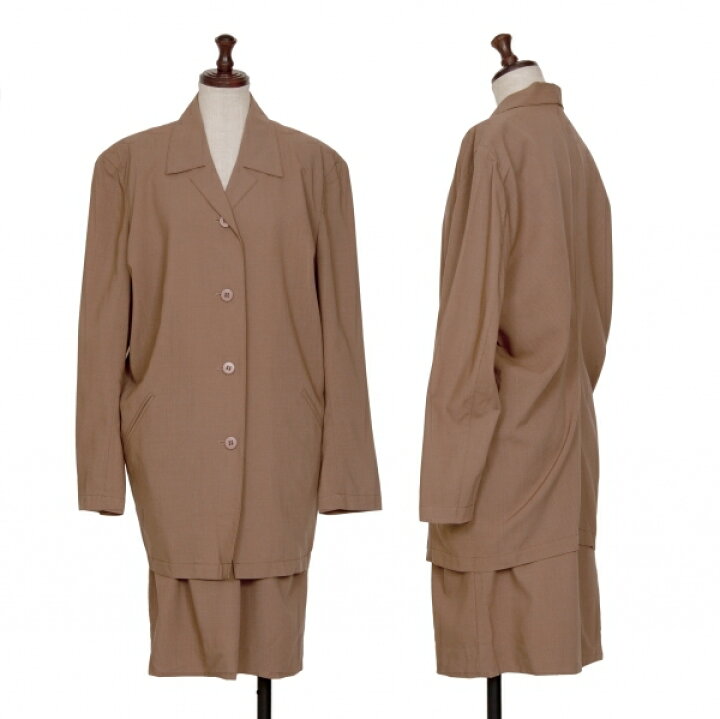 楽天市場】【中古】イッセイミヤケISSEY MIYAKE ウールドレープテール 
