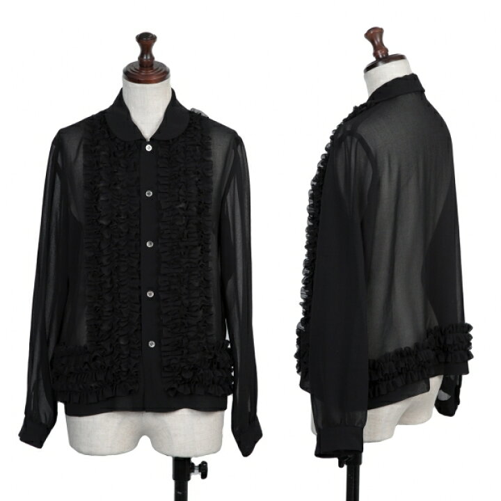 楽天市場】【中古】コムデギャルソンCOMME des GARCONS フリル装飾 