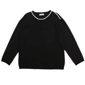 【中古】ヨウジヤマモト プールオムYohji Yamamoto POUR HOMME ウールラインネックニットセーター 黒2【メンズ】