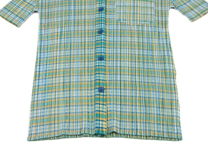 楽天市場】【中古】 プリーツプリーズPLEATS PLEASE チェックプリント 