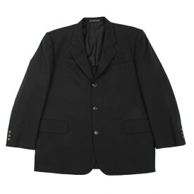 【中古】コムデギャルソンオムCOMME des GARCONS HOMME ウール3Bテーラードジャケット 黒S【メンズ】