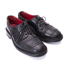 【中古】ジュンヤワタナベマン×トリッカーズJUNYA WATANABE MAN×Tricker's カントリーレザーシューズ 黒27cm位【メンズ】