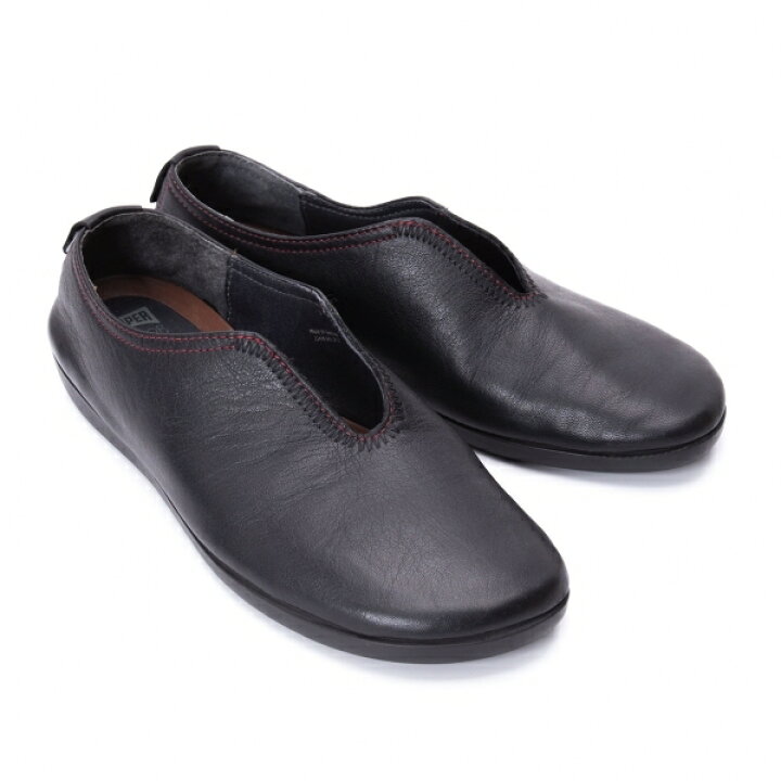 楽天市場】【中古】 カンペールCAMPER レザースリップオン 37 黒37 
