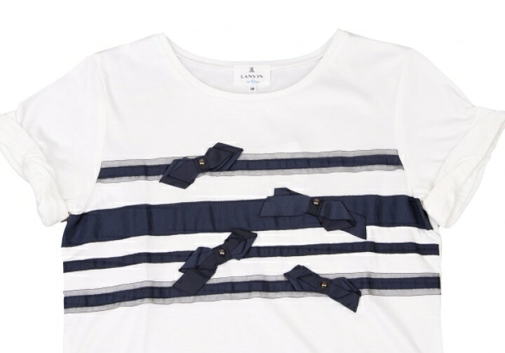 楽天市場】【中古】ランバンオンブルーLANVIN en Bleu リボン 