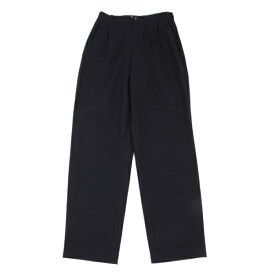 【中古】 マドモアゼルノンノンMademoiselle NON NONアンゴラストレートパンツ 紺M【レディース】