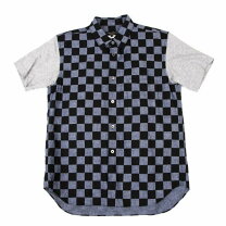 楽天市場】comme des garcons homme シャツ チェック 切替の通販