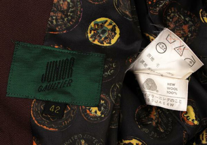 楽天市場】【中古】ジュニアゴルチエJUNIOR GAULTIER 裏コインプリント  