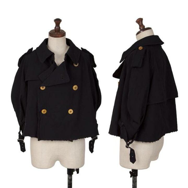 楽天市場】【中古】 コムデギャルソンCOMME des GARCONS ポリ縮絨加工 
