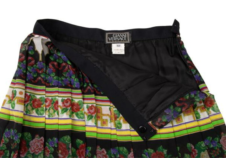 楽天市場】【中古】 ジャンニヴェルサーチGIANNI VERSACE フラワー  