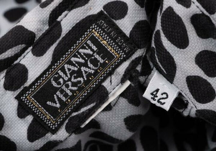 楽天市場】【中古】 ジャンニヴェルサーチGIANNI VERSACE アニマル柄 