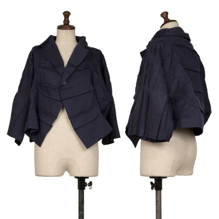 楽天市場】【中古】イッセイミヤケISSEY MIYAKE ポリコットンシワ加工 