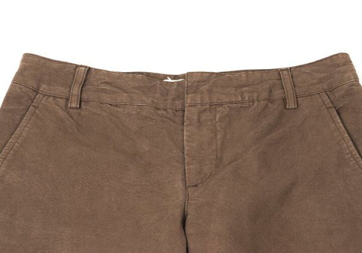 楽天市場】【中古】 マルニMARNI コットンフレアパンツ 茶38【メンズ 