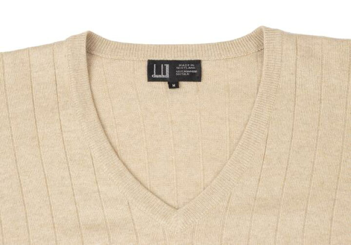 楽天市場】【中古】 ダンヒルdunhill カシミヤ混紡Vネックニット 