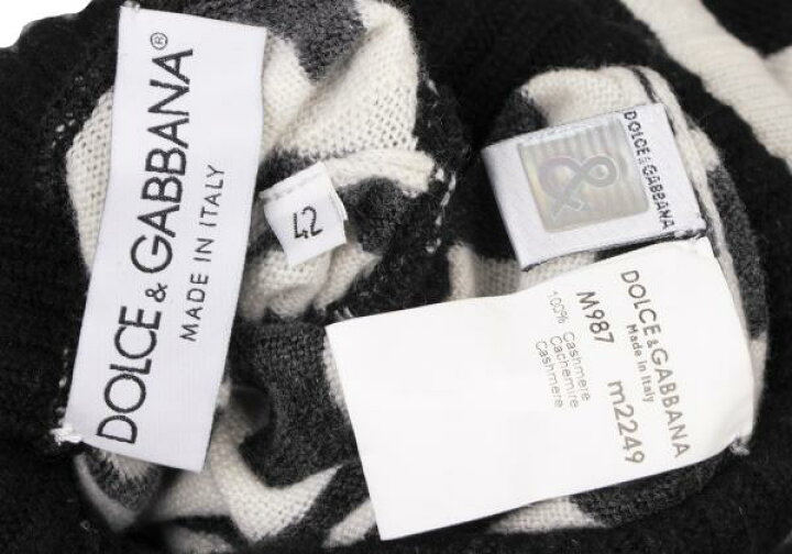 楽天市場】【中古】 ドルチェ&ガッバーナDOLCE&GABBANA カシミヤ半袖 