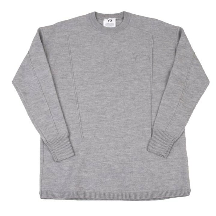 楽天市場】【中古】 ワイスリーY-3 ロゴエンボスウールニットセーター 