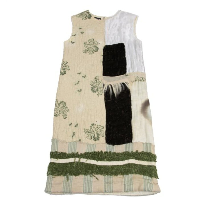 楽天市場】【中古】 マルニMARNI 刺し子パッチワークノースリーブ 