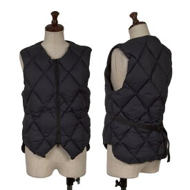 【中古】 エンジニアド ガーメンツENGINEERED GARMENTS ダイヤキルティングダウンベスト 濃紺XS【レディース】