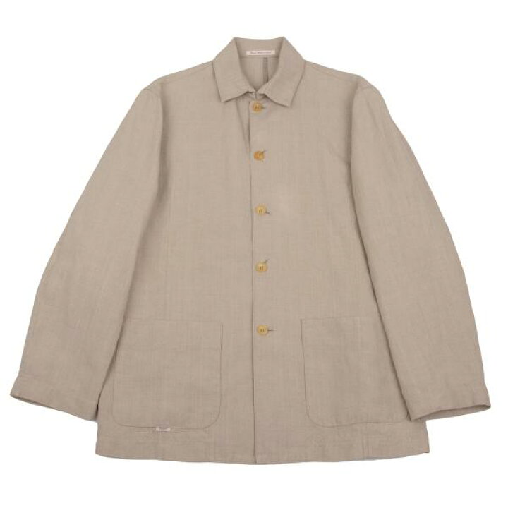 楽天市場】【中古】 パパスPapas リネンコットンワークジャケット 