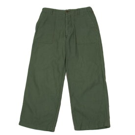 【中古】 エンジニアド ガーメンツENGINEERED GARMENTS ダブルステッチミリタリーパンツ グリーンM【メンズ】