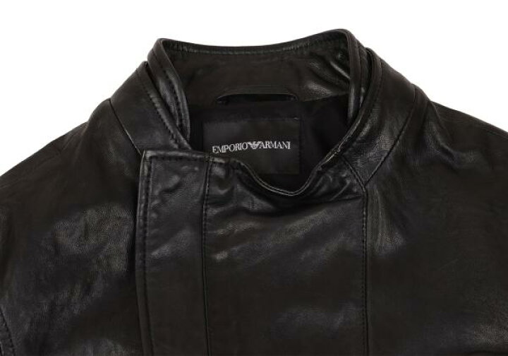 楽天市場】【中古】 エンポリオアルマーニEMPORIO ARMANI シープレザー 