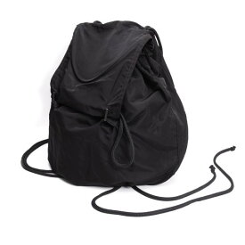 【中古】 ビーヨウジヤマモトB Yohji Yamamoto 上下反転デザインバックパック 黒【レディース】