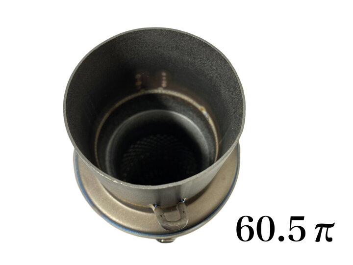 楽天市場】チタン サイレンサー ロング 60.5パイ 汎用 60パイマフラー 