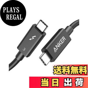 yzAnker USB-C & USB-C Thunderbolt 3 P[u (0.7m ubN)y100Wo / 40Gbps / f[^] / 4KΉ / 5KΉziPhone 16 / 15 MacBook iPad Pro/Air Ή