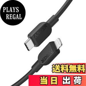 yzAnker 310 USB-C & CgjO P[u MFiF iPhone 14 / 14 Pro Max / 14 Plus / 13 / 13 Pro / 12 / 11 / X / XS / XR / 8 Plus eΉ (0.9m ubN)