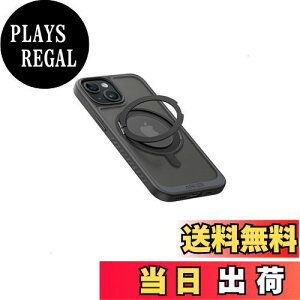 【送料無料】Anker MagGo Magnetic Case (360°リングスタンド, iPhone 15用) ブラック MagSafe対応 リングスタンド付き スマホケース マグネット搭載/滑り止め / 360°落下保護/耐衝撃/高耐久性/黄ばみなし/