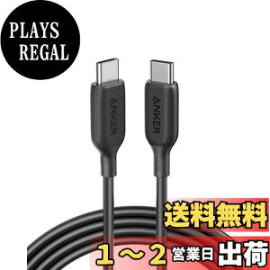 yzAnker PowerLine III USB-C & USB-C 2.0 100W P[u (1.8m ubN)yϋv/USB PDΉziPhone 16 / 15 MacBook Pro/Air iPad Pro/Air Galaxy Ή