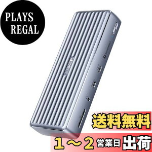 yzAnker PowerExpand Elite 12-in-1 Thunderbolt 4 Dock (APEX) hbLOXe[V 8K 90Wo USB PD Ή USB-C 4K HDMI|[g USB-A 3.1 Gen2 1Gbps C[Tlbg 3.5mm I[fBIWbN |[g SDJ[h 