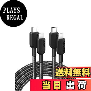 yzAnker 310 ϋviC USB-C & CgjO P[u MFiF iPhone 14 eΉ (3.0m ubN 2{Zbg)