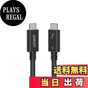 yzAnker Prime USB-C & USB-C P[u Thunderbolt 5 (240W, 80Gbps) 0.5m 240Wo 8KΉ ő80Gbps f[^] iPhone 16 / 15 MacBook Air Pro iPad Pro/Air Ή