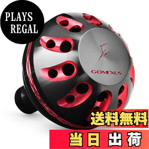 【送料無料】ゴメクサス 38mm リール パワー ハンドル ノブ ダイワ Type S シマノ Type A 用, 16 ストラディック CI4+ 4000XGM 月下美人 AIR EX 用 アルミ
