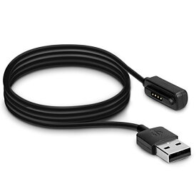 kwmobile 対応: Asus Zenwatch 2 USB 充電器 - スマートウォッチ 充電器 充電ケーブル - スペア チャージャー