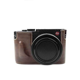 kinokoo　Leicaライカ デジタルカメラ ライカ　Q　（Typ 116）専用 オープナブルタイプ PUレザー ボディケース　バッテリーの交換でき　三脚ネジ穴付き (コーヒー)
