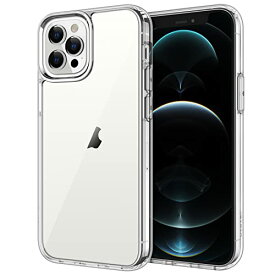 JEDirect iPhone12ProMax ケース (12 Pro Max 6.7インチ専用) 黄ばみなし 衝撃吸収 バンパーカバー 傷つけ防止 クリアバック (クリア)