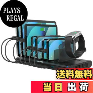 yzUnitek 2023 USB PD[dXe[V 10|[g QC3.0*2+PD18W*2 [dX^h 96W PSEF؍ 10䓯[d 1.5A/2.4A/3A X}[gIC Ή Android/iPhone/iPad/kindle/^ubg/PSP d