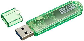 バッファロー BUFFALO USB3.0対応 USBメモリ スタンダード 16GB グリーン RUF3-C16GA-GR