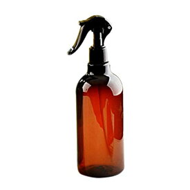 Frcolor スプレーボトル 500ML 霧吹き 遮光スプレー PET 家庭用 エッセンシャルオイル サロン アロマ 香水 詰め替えボトル 1本 茶色